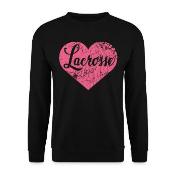 Lacrosse - Sweat-shirt Unisexe - noir - Devant - Alina (178cm) & Michal (187cm)