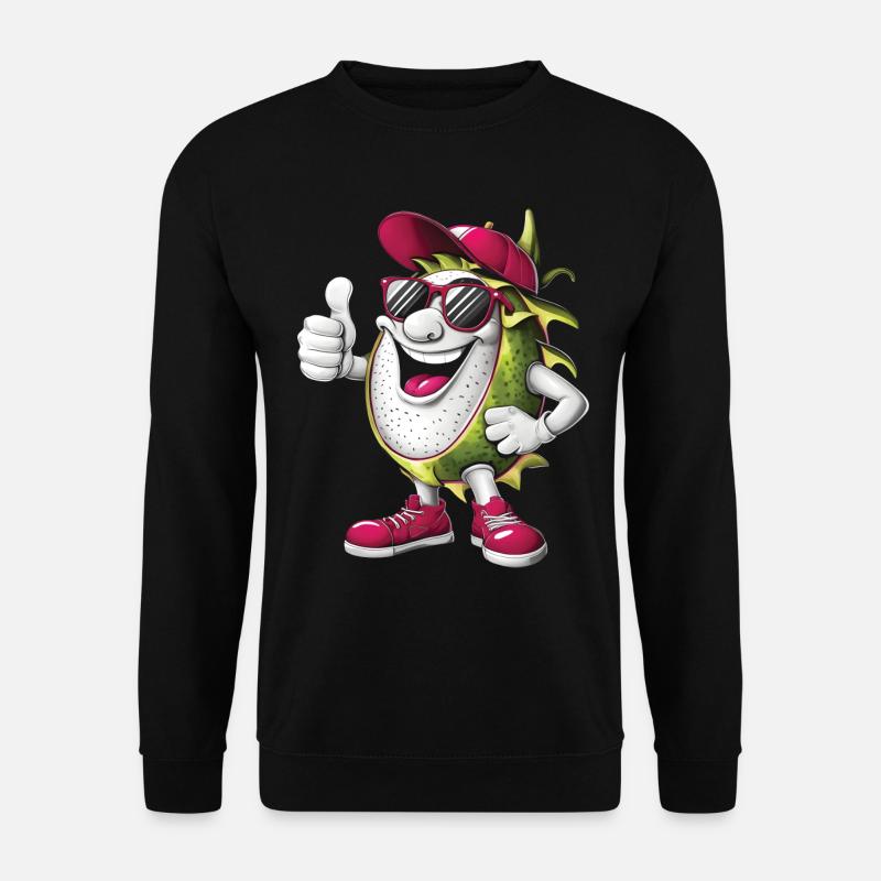 Drachenfrucht - Unisex Pullover - Schwarz