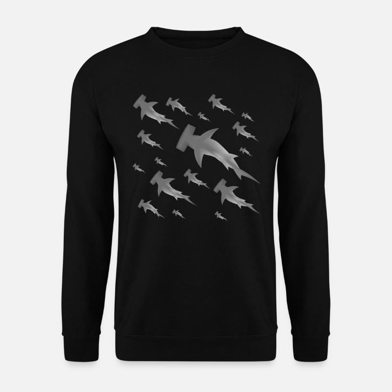 Requins-marteaux - Sweat-shirt Unisexe - noir