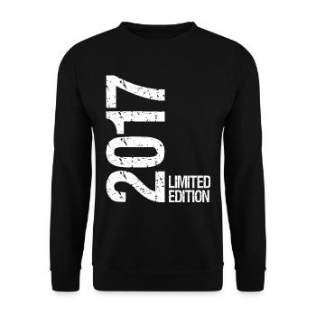 2017 limited edition - Unisex Pullover - Schwarz - Vorne - Alina (178cm) & Michal (187cm)