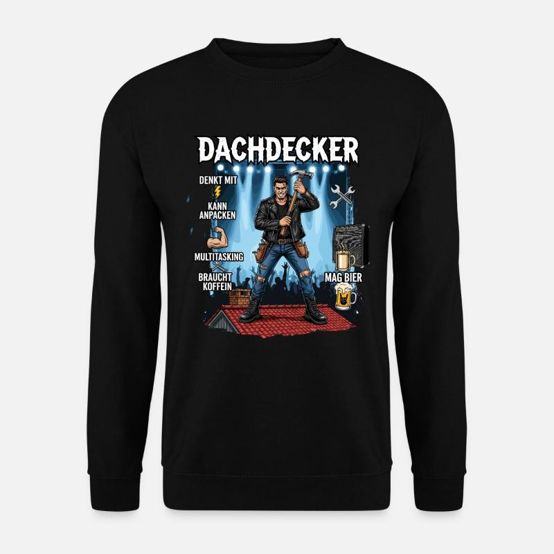 The roofer - Unisex Sweatshirt - black
