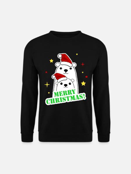 Joyeux Noël - Sweat-shirt Unisexe - noir