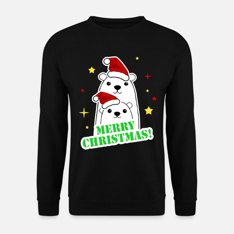 Frohe Weihnachtsfeier - Unisex Pullover - Schwarz