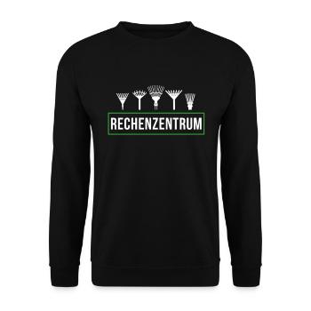 Garden Landscaping Horticulture Schrebegarten - Unisex Sweatshirt - black - Front - Alina (178cm) & Michal (187cm)