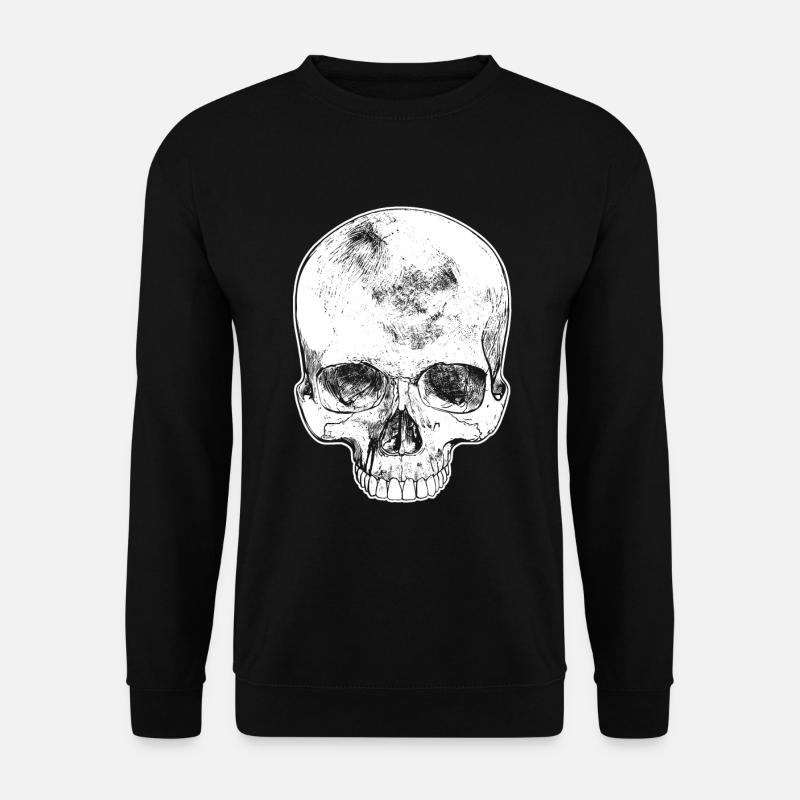 Totenkopf Schädel - Unisex Pullover - Schwarz