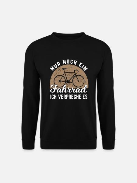 Fahrrad Rennrad MTB - Unisex Pullover - Schwarz
