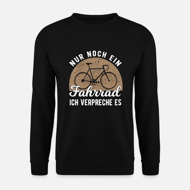 Fahrrad Rennrad MTB - Unisex Pullover - Schwarz