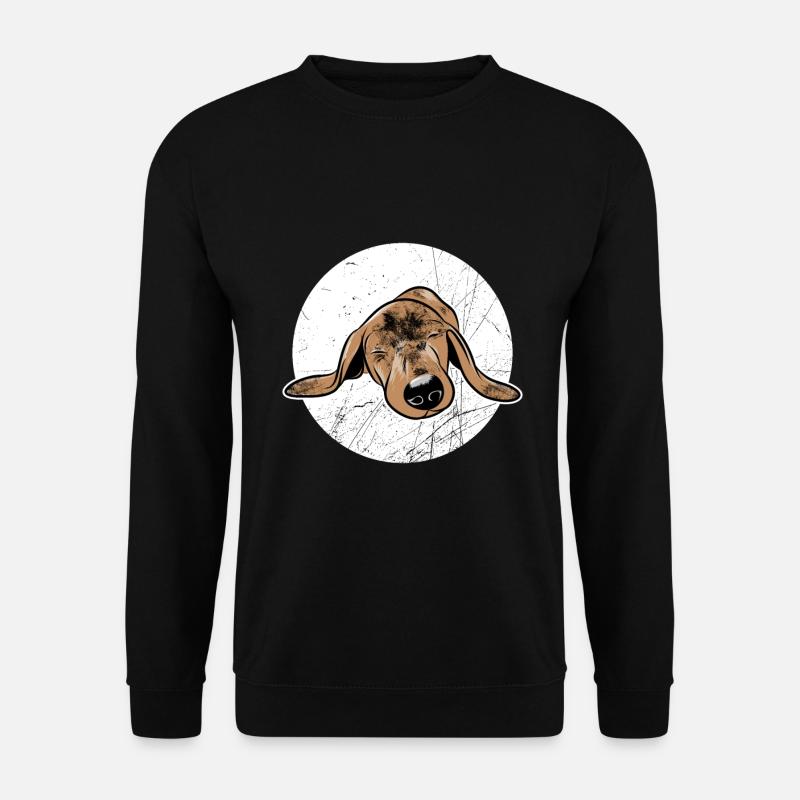 Les teckels dorment chien - Sweat-shirt Unisexe - noir