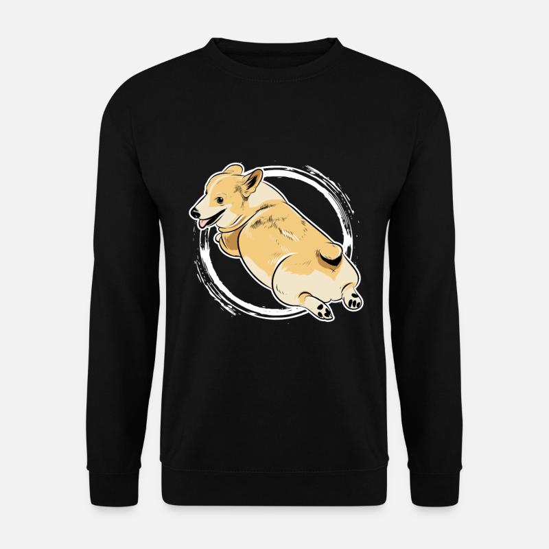 Corgi - Unisex Sweatshirt - black