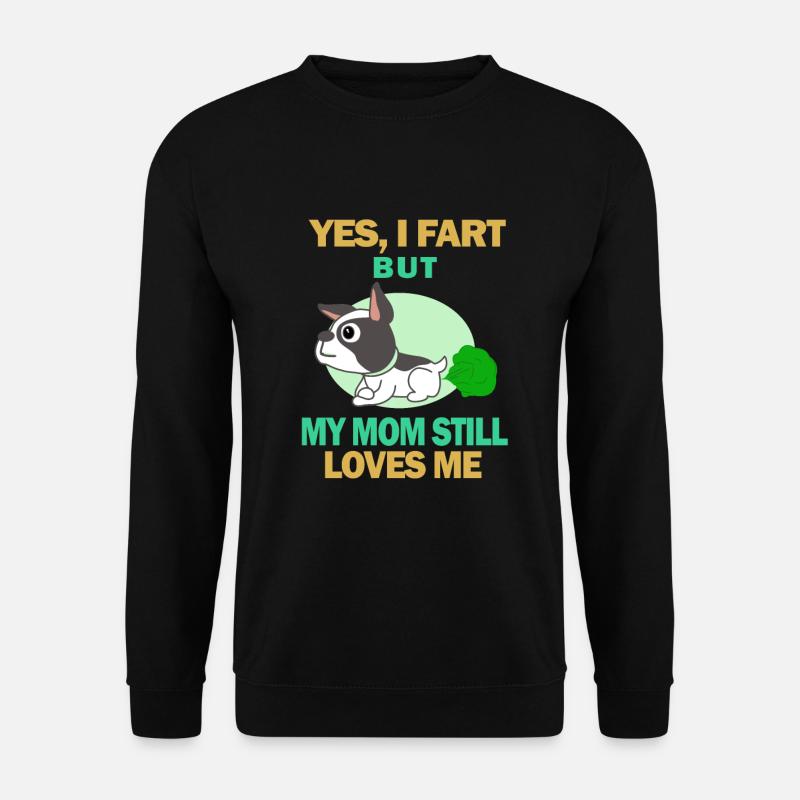 Boston Terrier, Boston Terrier, Boston Terrier - Sweat-shirt Unisexe - noir