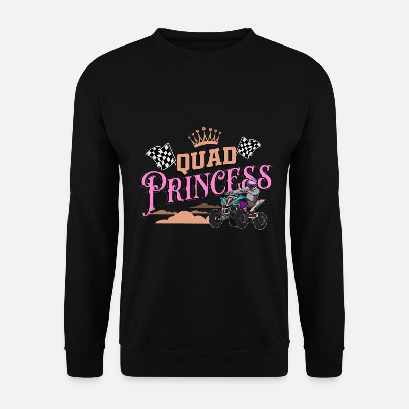 Quad, Quad Quad Schmutz, atv - Unisex Pullover - Schwarz