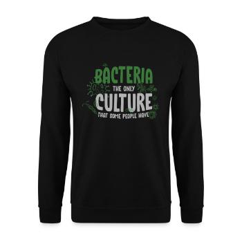 Biology, Biology Chemistry, Genetics, - Unisex Sweatshirt - black - Front - Alina (178cm) & Michal (187cm)