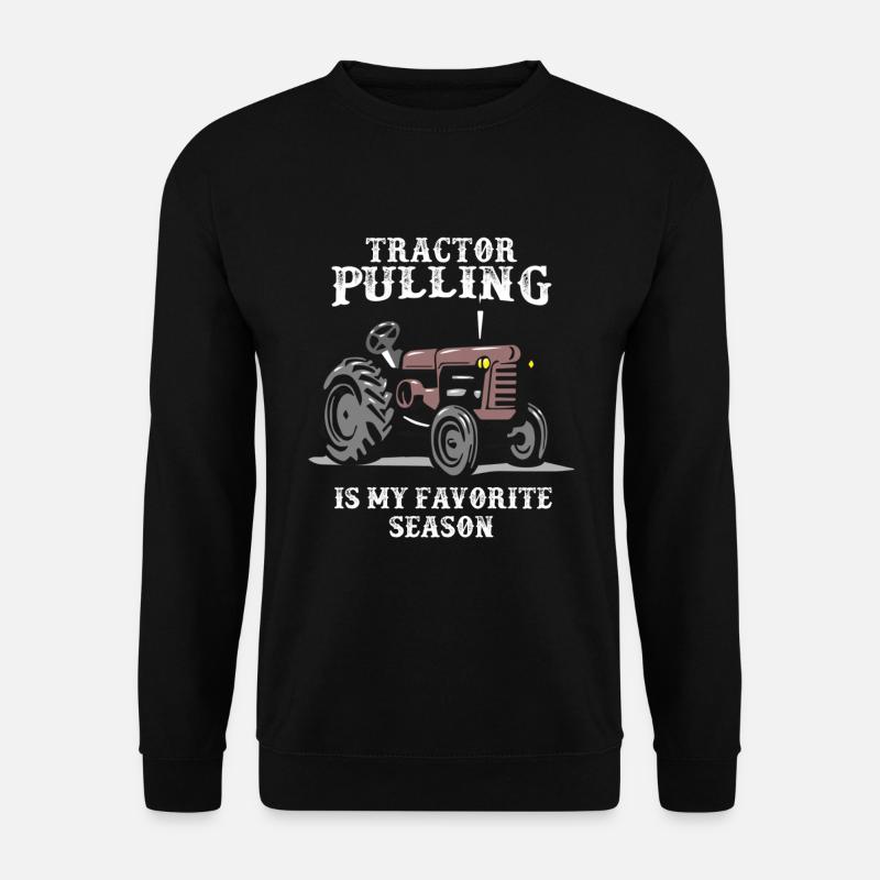tractor pulling, tractor pulling Traktor, pulling, - Unisex Pullover - Schwarz