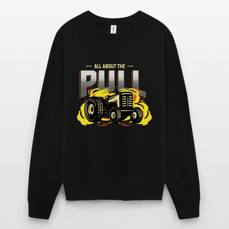 tractor pulling, tractor pulling tractor, racing, Unisex Sweatshirt