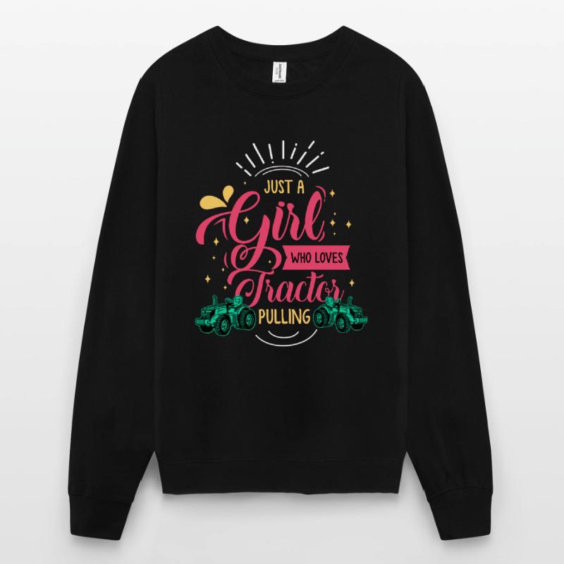 tractor pulling, tractor pulling pulling, drag, Sweat-shirt Unisexe