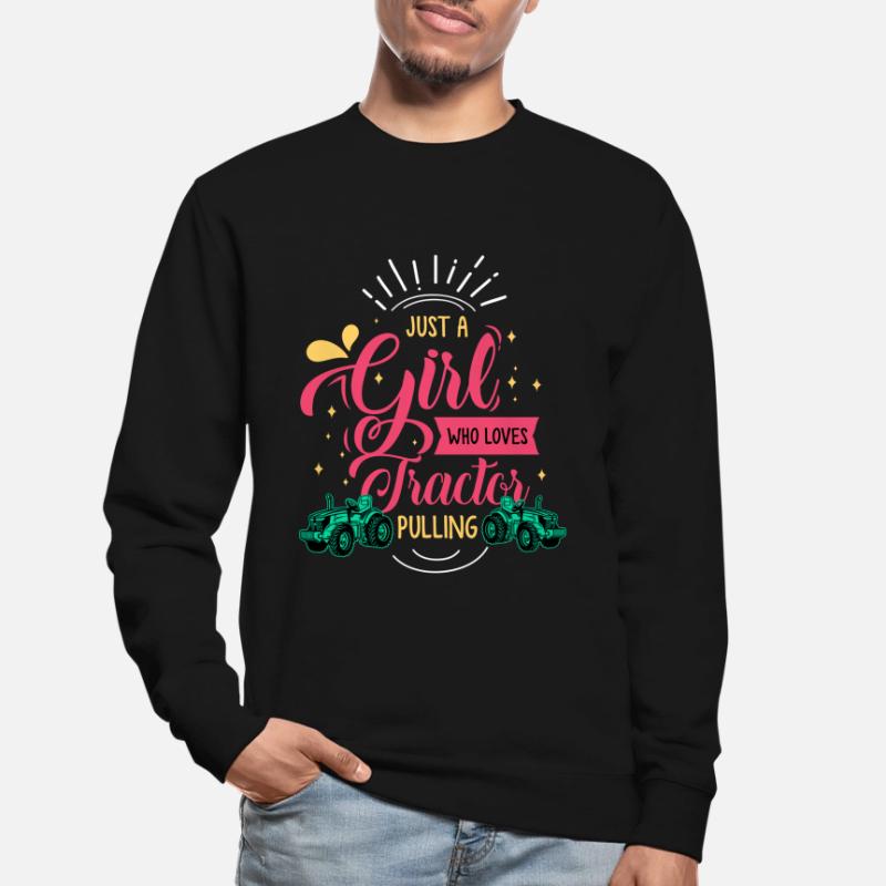 tractor pulling, tractor pulling, drag, Unisex Sweatshirt