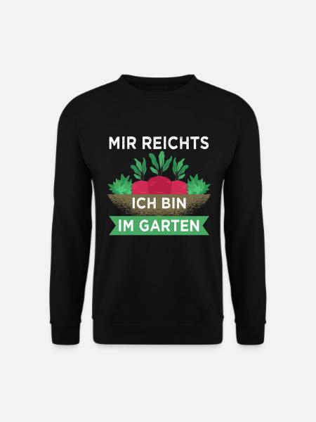 Garten - Lustiges Hobbygärtner Geschenk - Unisex Pullover - Schwarz