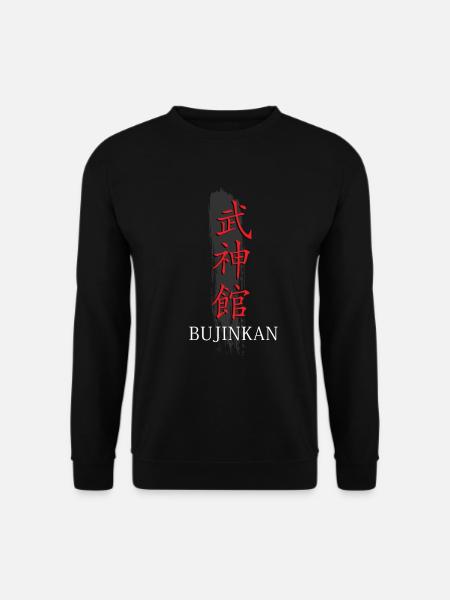 Bujinkan, Bujinkan ninja, kanji, - Unisex Pullover - Schwarz