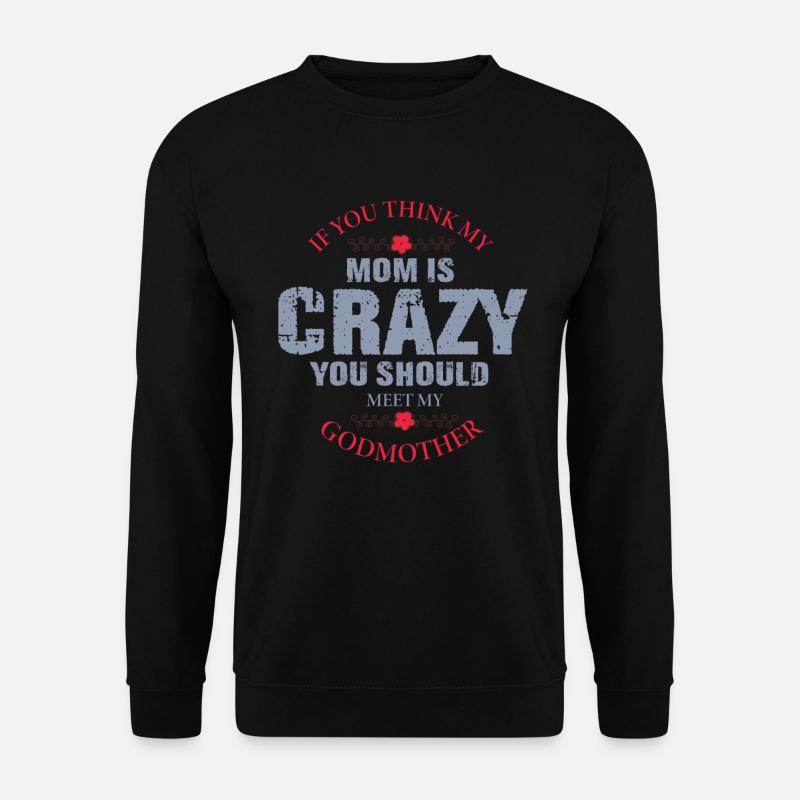 Patin Pate, Patin Pate Tante, Patenkind, - Unisex Pullover - Schwarz