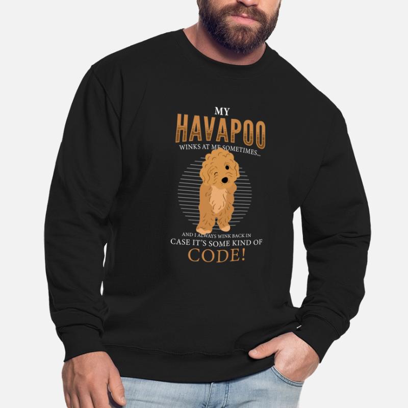 havapoo, havapoo puant métis, havapoo humor, Sweat-shirt Unisexe