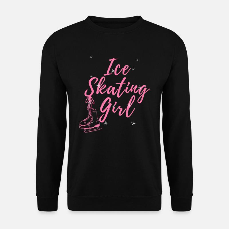 Ice skating, ice skating - Unisex Sweatshirt - black