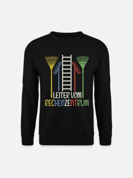 Leiter Vom Rechenzentrum - Garten Wortwitz - Unisex Pullover - Schwarz
