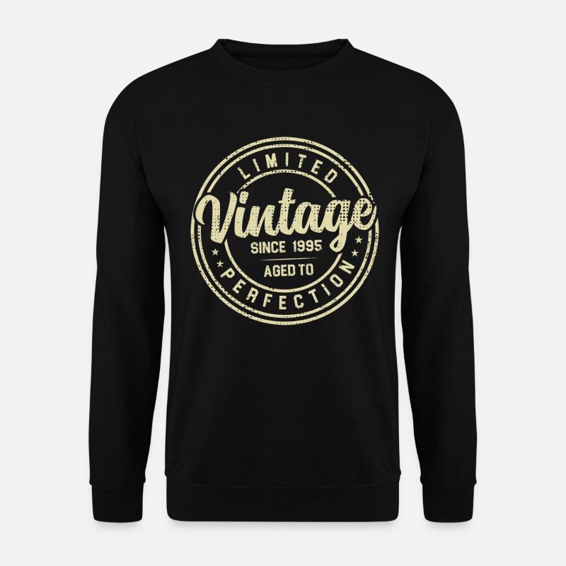 Jahrgang 1995 Geburtstagsgeschenk 1995 - Unisex Pullover - Schwarz