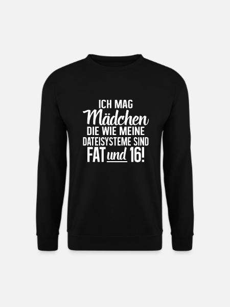 Informatiker, IT, Softwareentwickler, Nerd, Admin - Unisex Pullover - Schwarz