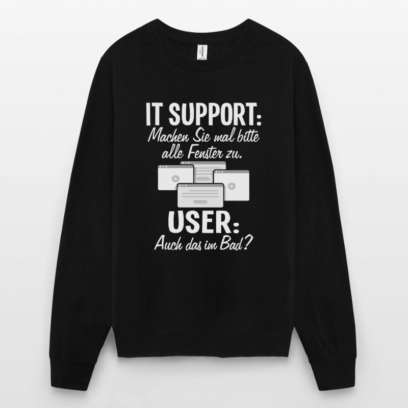 Informatiker, IT, Softwareentwickler, Nerd, Admin Unisex Pullover