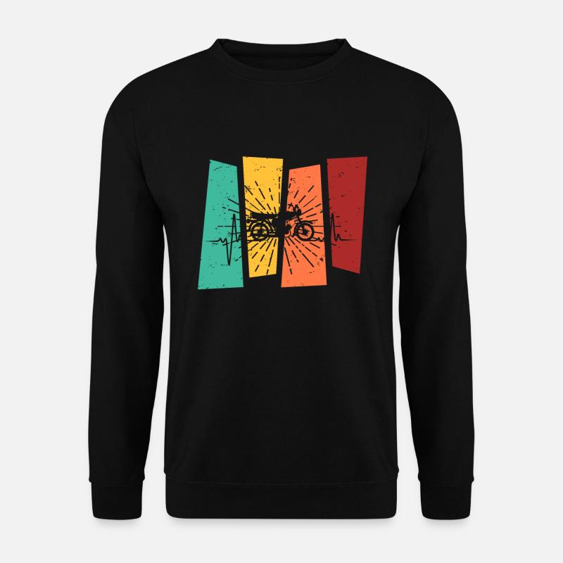 Simson Moped S51 Oldtimer Geschenk - Unisex Pullover - Schwarz