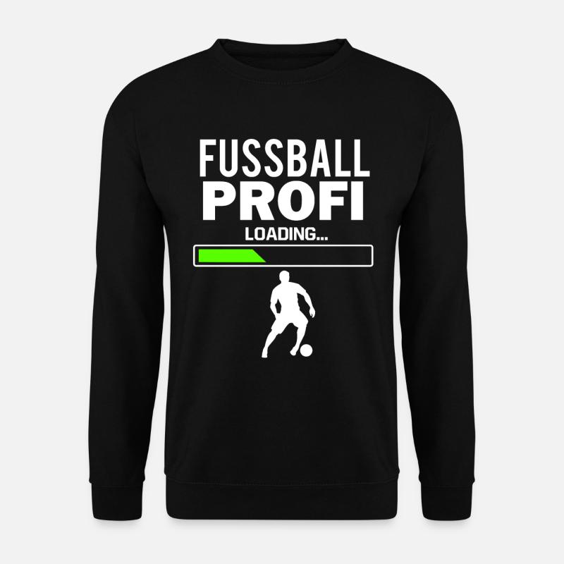 Fussball Fußball - Unisex Pullover - Schwarz