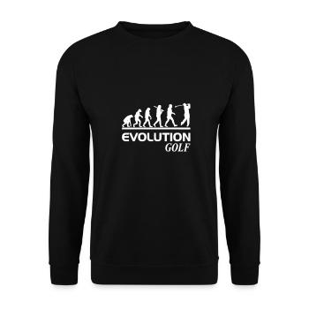 Evolution Golf - Unisex Pullover - Schwarz - Vorne - Alina (178cm) & Michal (187cm)
