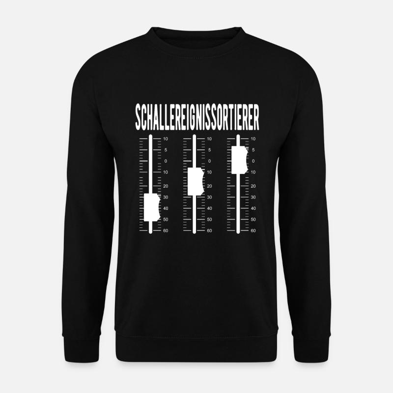 Tontechniker Veranstaltungstechniker - Unisex Pullover - Schwarz