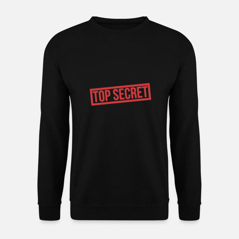 Top Secret - Unisex Pullover - Schwarz