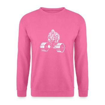 Viking Haltérophilie Fitness Gym Deadlift - Sweat-shirt Unisexe - rose - Devant