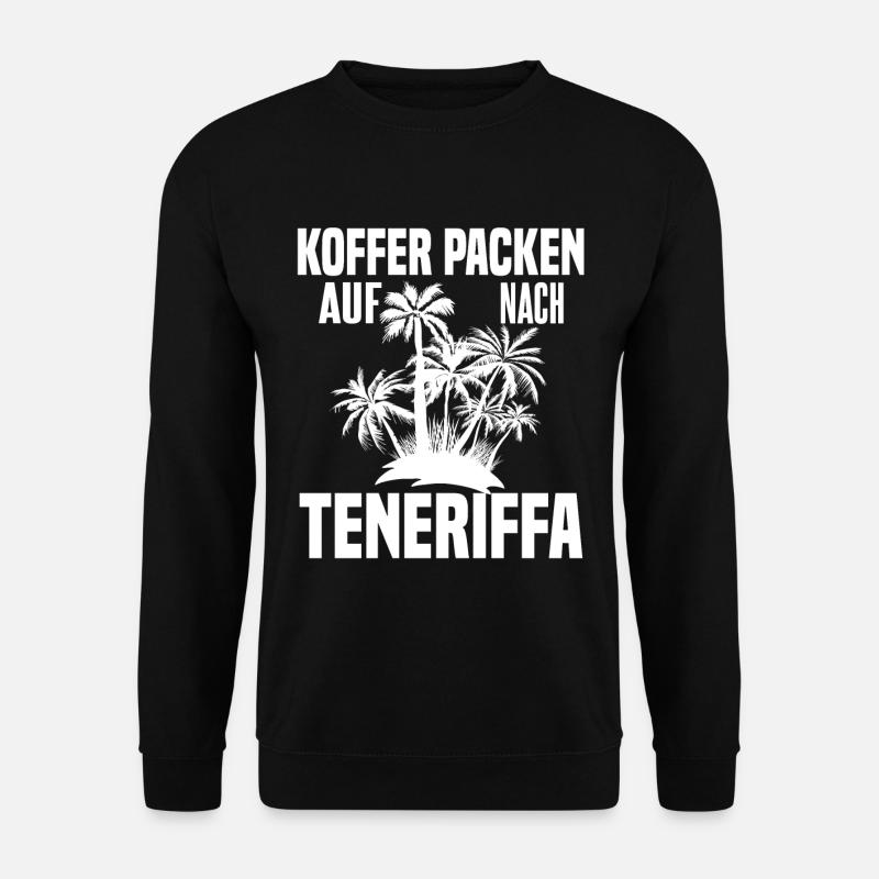 Teneriffa Urlaub - Unisex Pullover - Schwarz