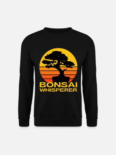 Bonsai Whisperer - Sweat-shirt Unisexe - noir