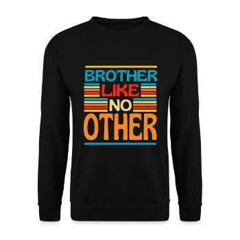Frère comme aucun autre meilleur frère - Sweat-shirt Unisexe - noir - Devant - Alina (178cm) & Michal (187cm)