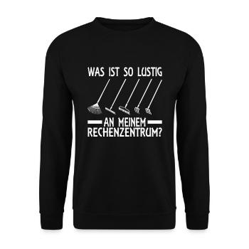 Gärtner Lustig Damen Garten Kleingarten Geschenk - Unisex Pullover - Schwarz - Vorne - Alina (178cm) & Michal (187cm)