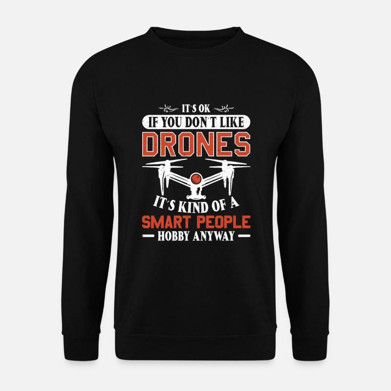 Drone Pilot Quadcopter. - Unisex Sweatshirt - black