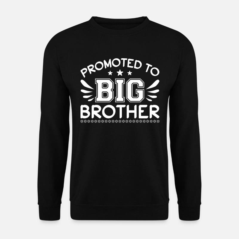 Großerbruder werdender Bruder - Unisex Pullover - Schwarz