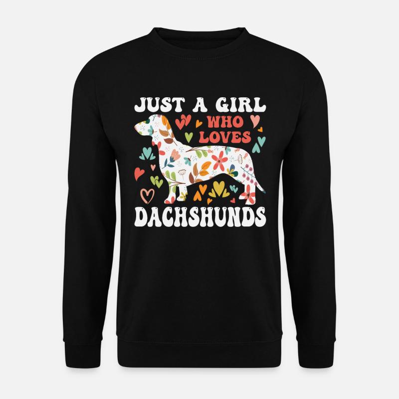 Dachshund Rough-haired Dachshund - Unisex Sweatshirt - black