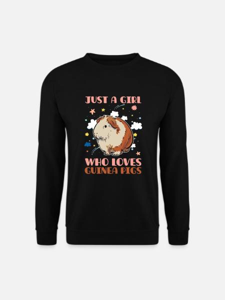 Just a girl who - Unisex Sweatshirt - black
