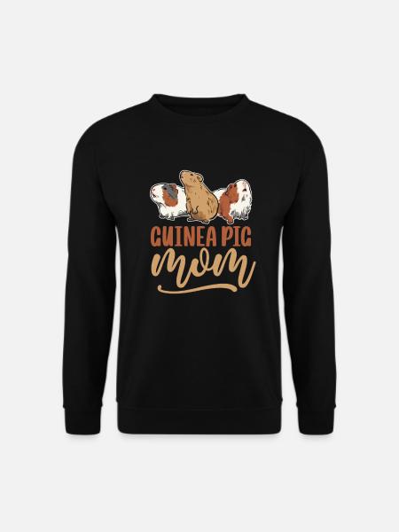 Cochon d’Inde Mère Cochon d’Inde Rongeur - Sweat-shirt Unisexe - noir
