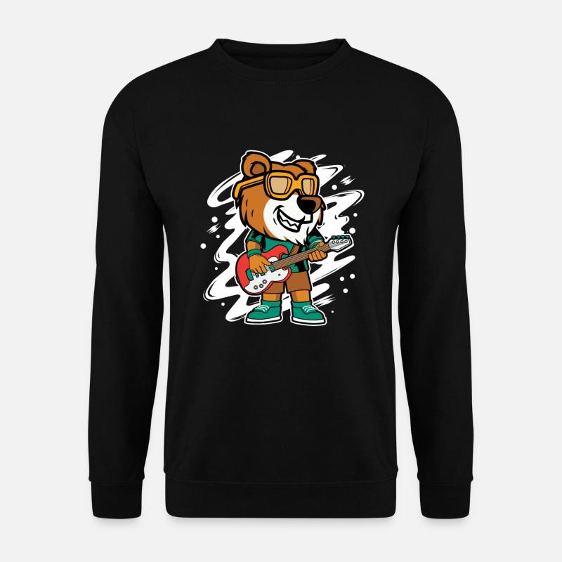 Tiger-gitarrist Cooler - Unisex Pullover - Schwarz
