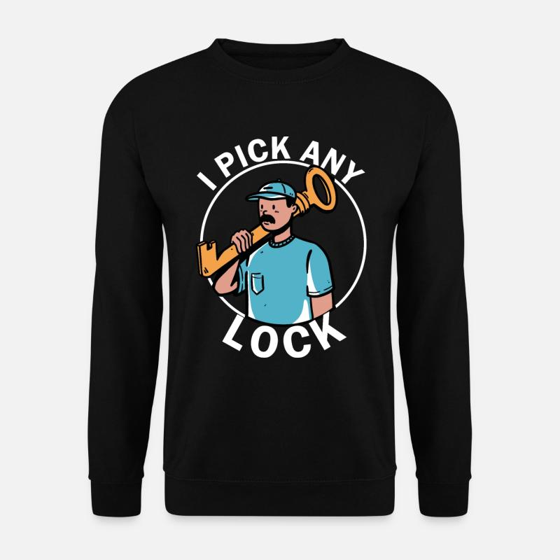 Technologie de sécurité de serrurier - Sweat-shirt Unisexe - noir