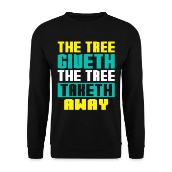 Disc Golf Frisbee Golf pour hommes et femmes - Sweat-shirt Unisexe - noir - Devant - Alina (178cm) & Michal (187cm)