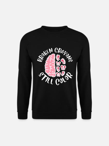 Mental Health Awareness - Unisex Sweatshirt - black