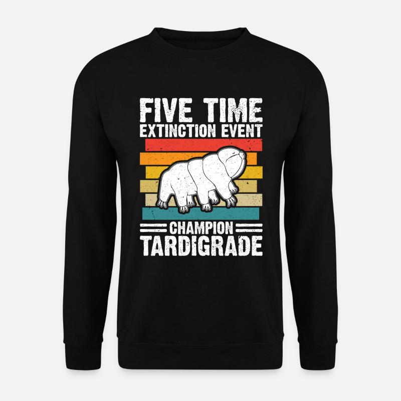 Mikrobiologie -Biologe Geschenk Bärtierchen - Unisex Pullover - Schwarz
