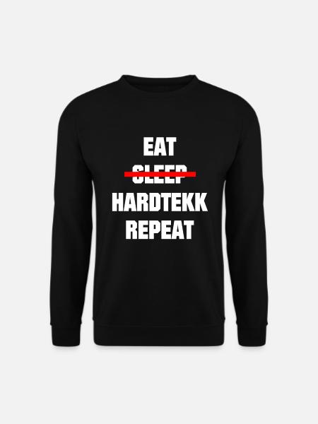 Hardtekk - Merch - Tekk - Gift - Unisex Sweatshirt - black